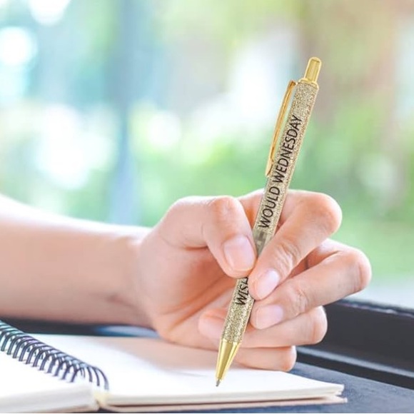 BUY NOW You Choose Swear Days of The Week Glitter Pens NEW - Picture 2 of 6